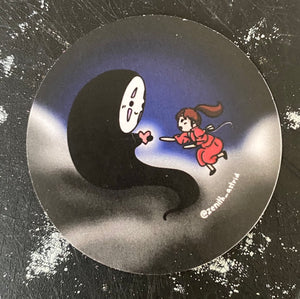 Spirited Away 2.5in Stickers and Button Pin Bundles